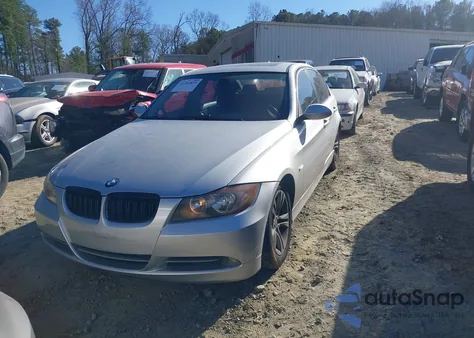 2008 BMW 328I z USA, uszkodzony, nr VIN WBAVA33548KX87995